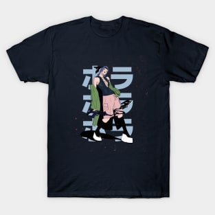 Street Style Anime Warrior Girl T-Shirt